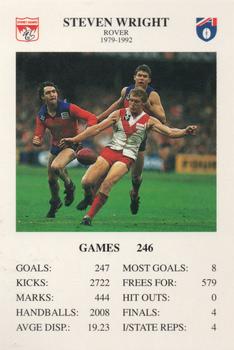1994 The Great Footy Card Game #NNO Stephen Wright Front
